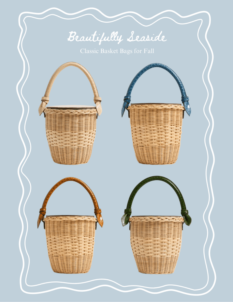 These classic basket bags just dropped — and they’re perfect for fall. I can't decide which color I love more!