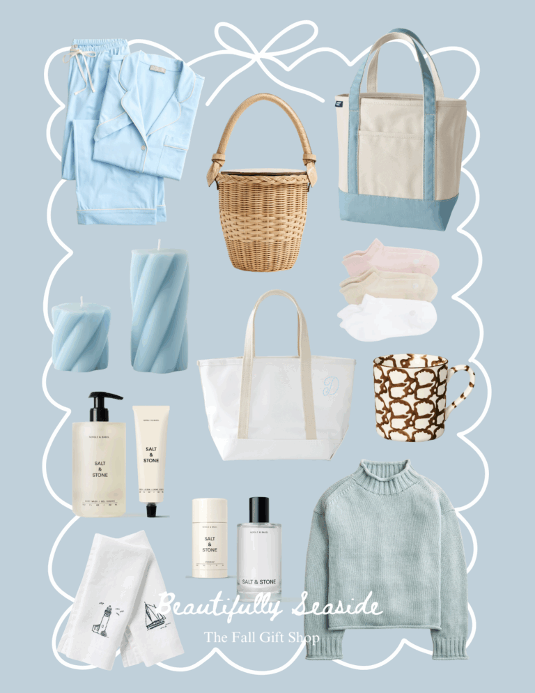 The Fall Gift Shop: Cozy Coastal Treasures to Give (and Get!)