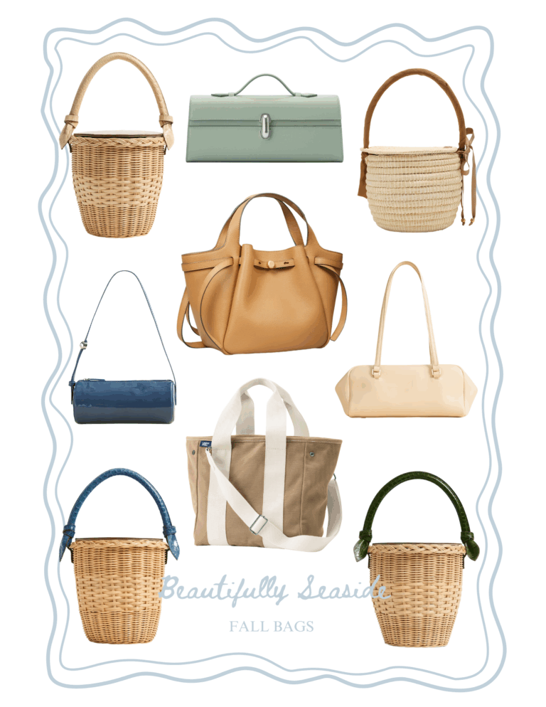 Fall’s Prettiest Bags for Women Who Love the Coast
