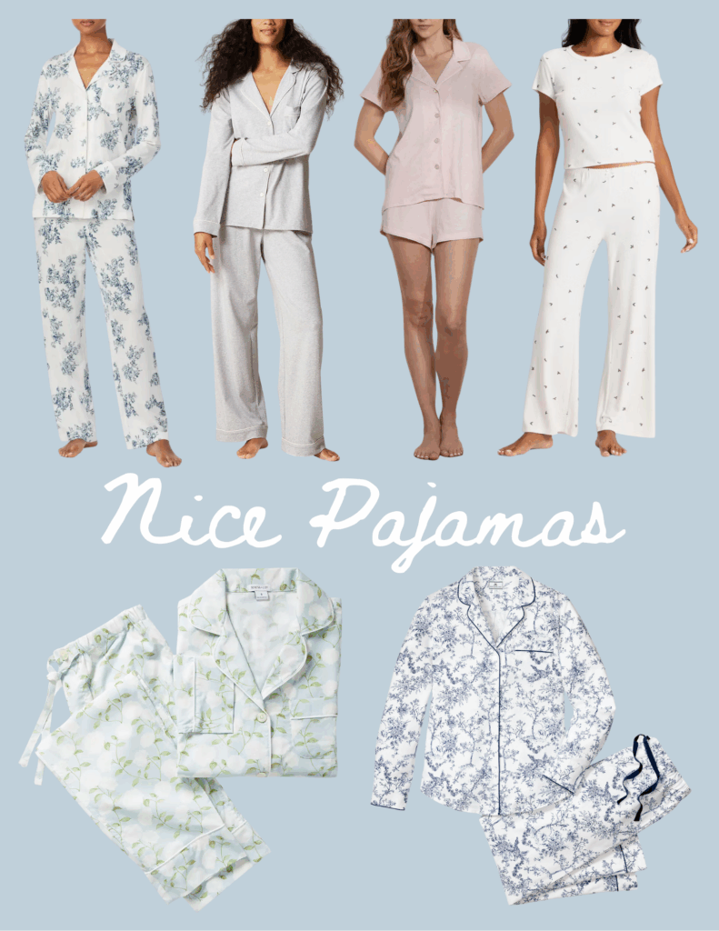 For the love of nice pajamas and a few pairs that I either have or want to add to my collection and what a different they make. 