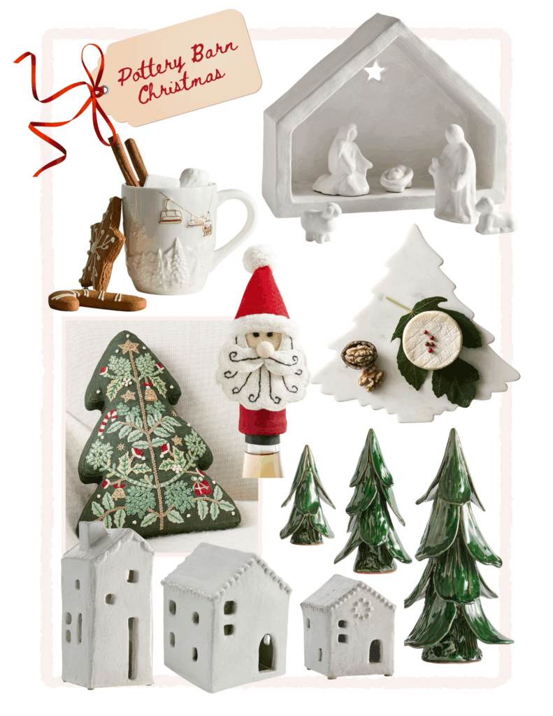 New Holiday Pieces I’m Eyeing from Pottery Barn that I plan on purchasing to add to my Christmas decor this year.