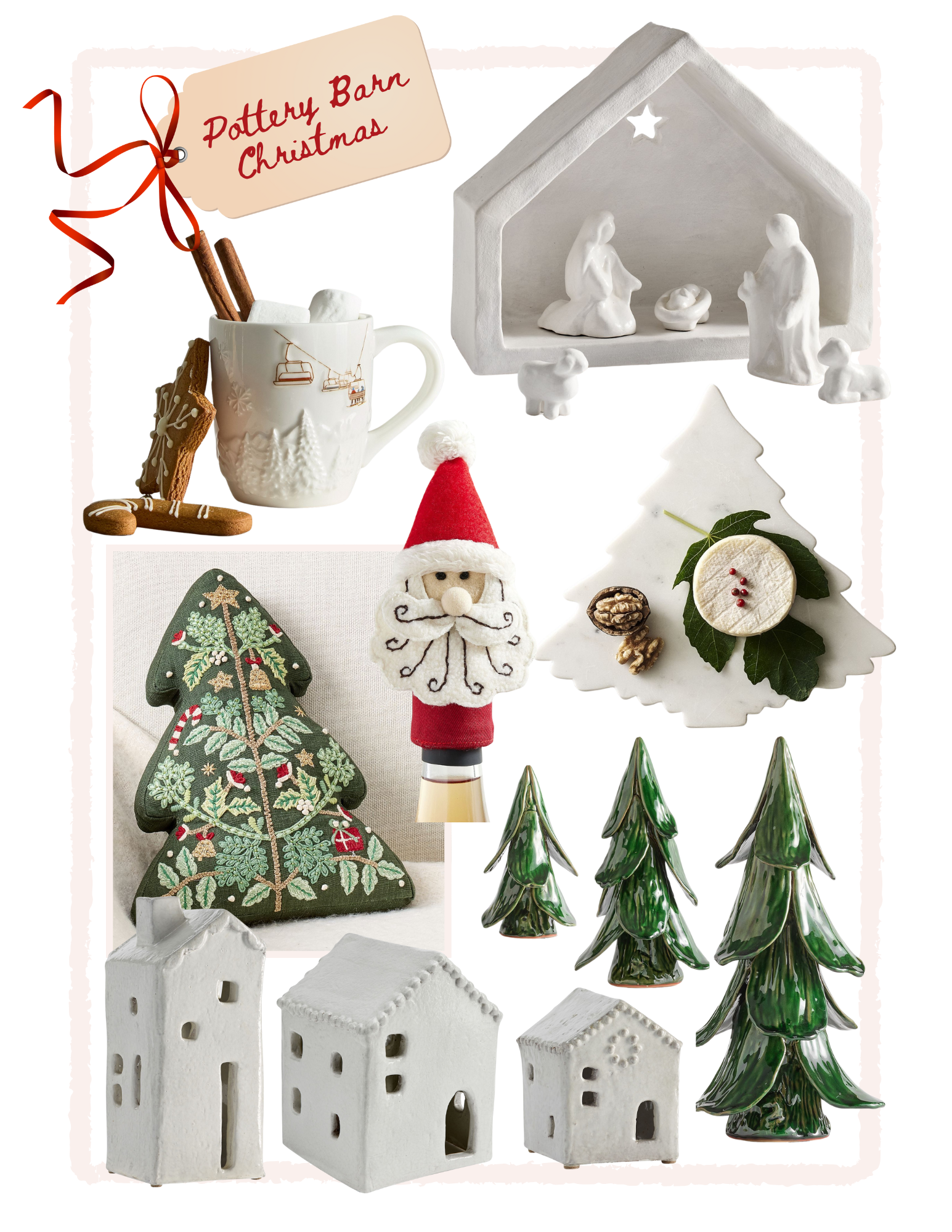 New Holiday Pieces I’m Eyeing from Pottery Barn that I plan on purchasing to add to my Christmas decor this year.