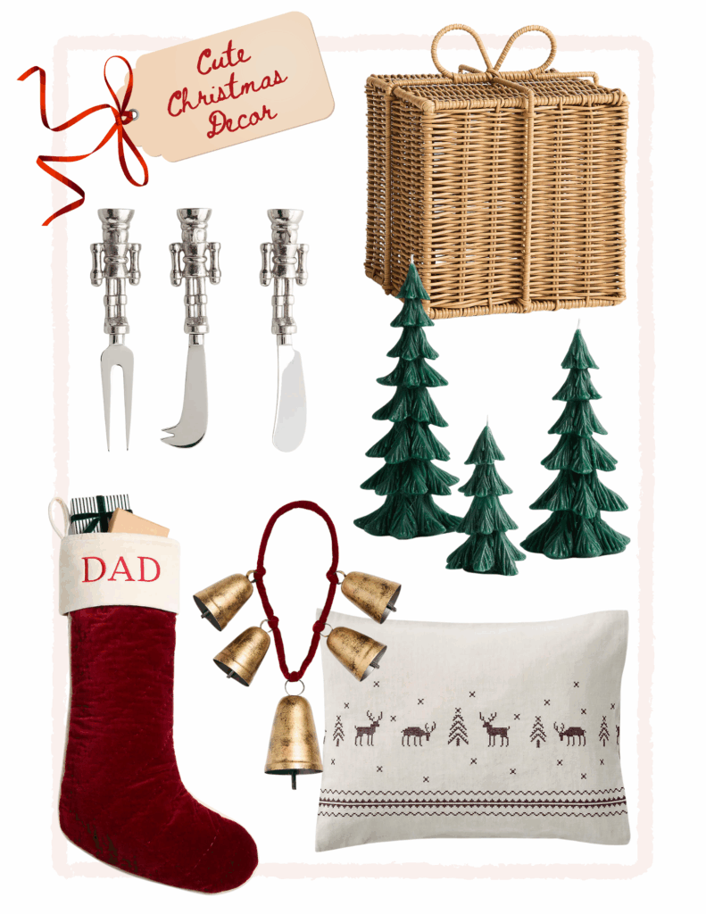 The Cutest Christmas Decor I Found at Crate & Barrel 