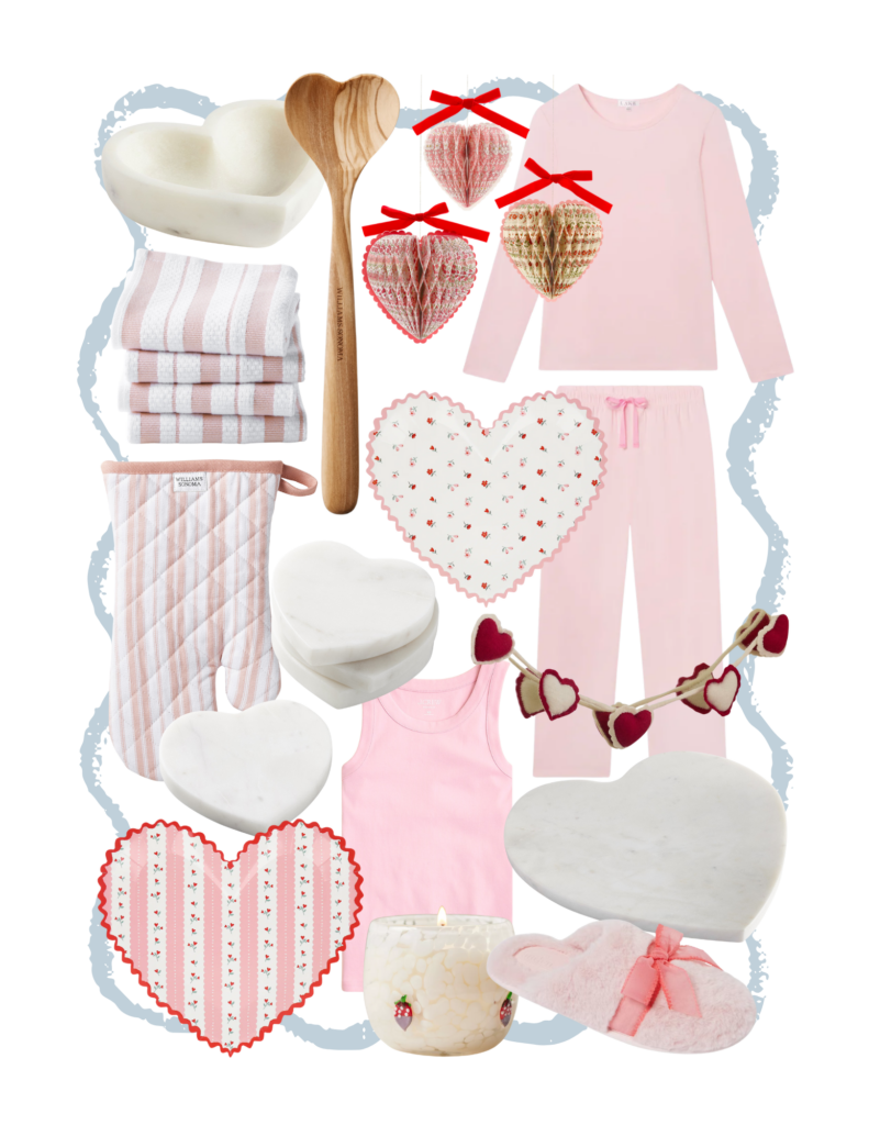 The Best Valentine's Day Decor and Gifts for 2026, including the coziest pajama set, scented candle, kitchen accessories, and more.