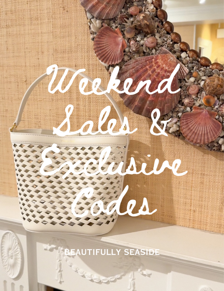 Weekend Sales & My Exclusive Discount Codes