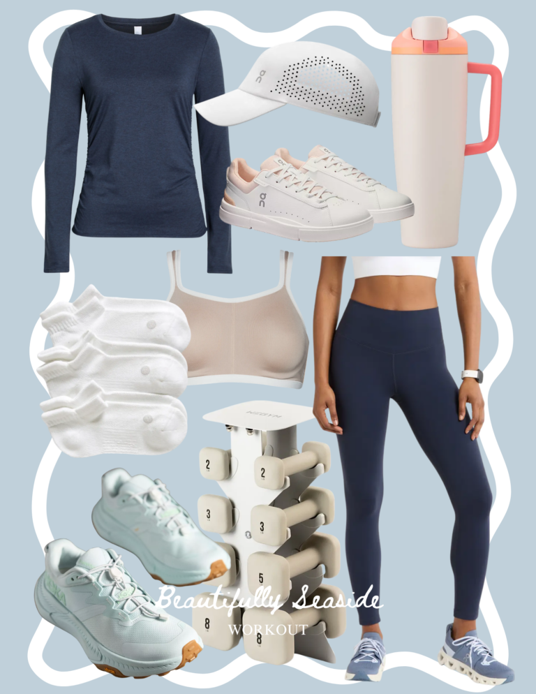 A Fresh Start: My New Workout Essentials I'm using to get back into my fitness routine and feel organized.