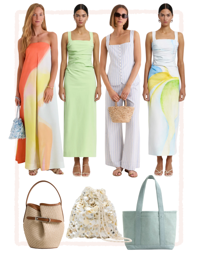 Timeless pieces for a beautiful summer, featuring stylish looks you can year after year that never go out of style.