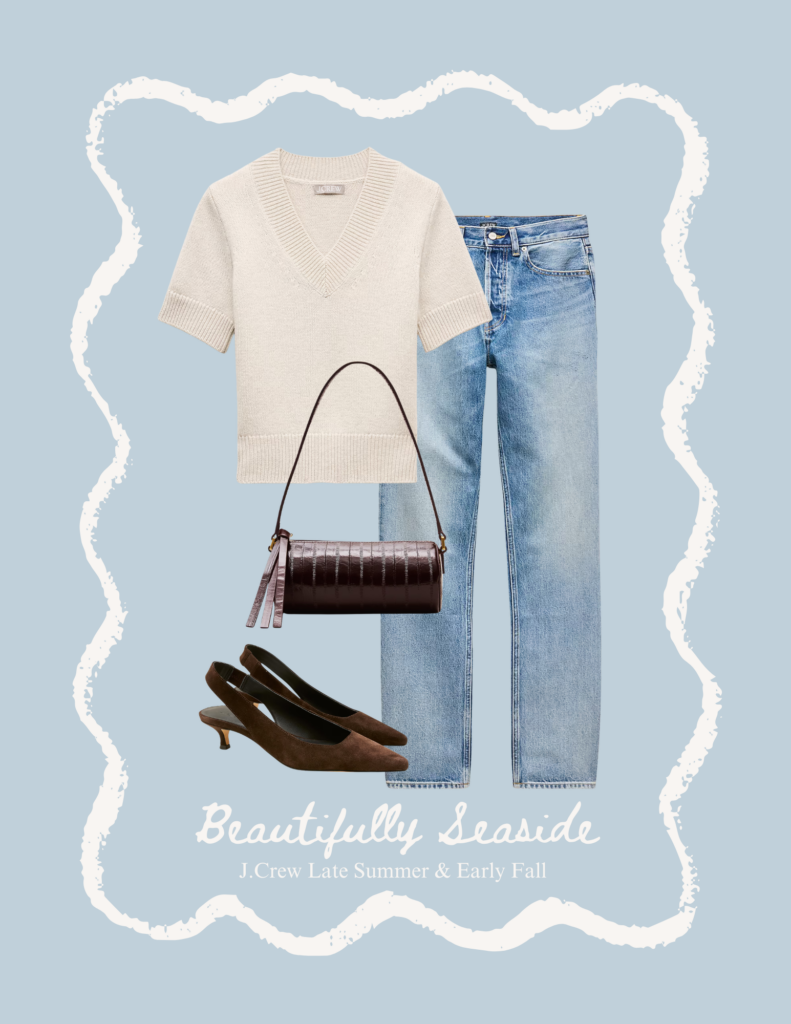 5 Easy J.Crew Outfits From One Pair of Jeans