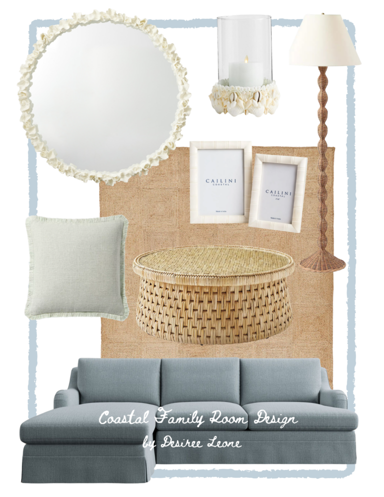 Designing My Dream Coastal Home: The Family Room