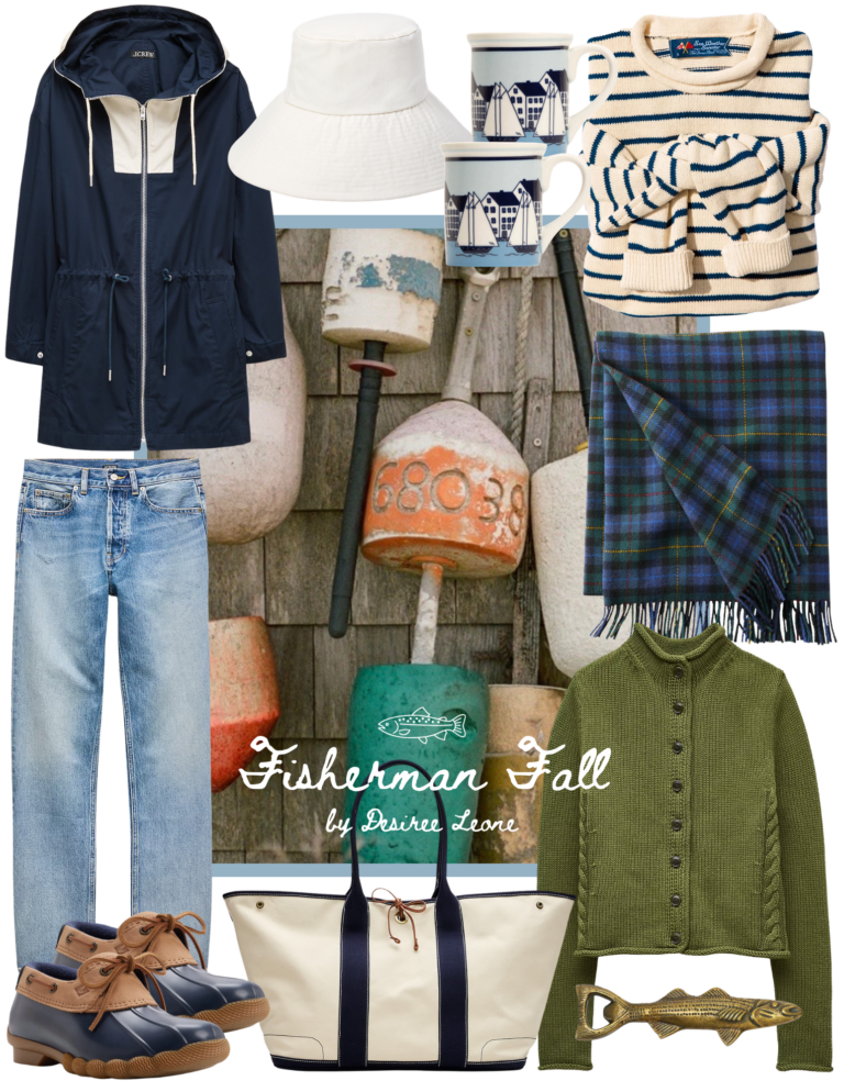New England Fisherman Style for a Cozy Timeless Fall