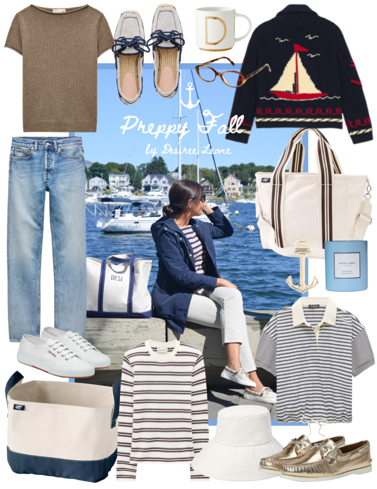 My favorite preppy looks for a classic New England fall that you can wear year after year for a cozy season.