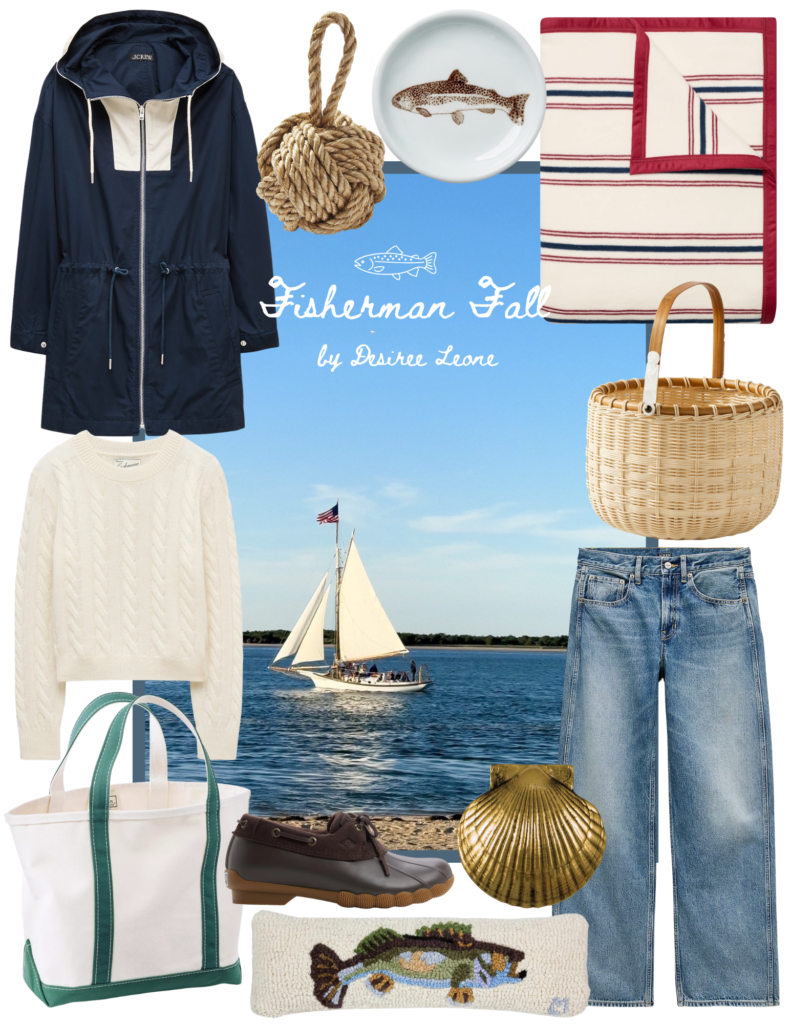 Desiree Leone shares the New England Fisherman Fall Edit No. 13, featuring the coziest classics you'll wear year after year. 